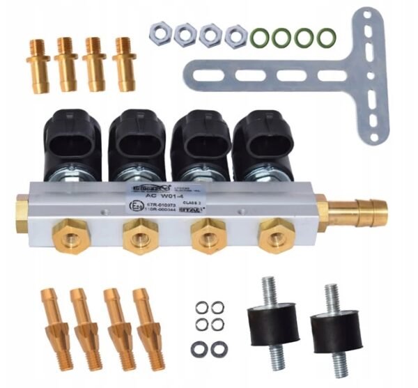 Stag AC Injector 4cil Rail 3Ω - Image 2