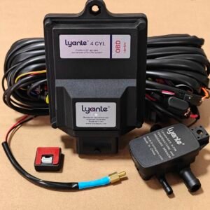 48Pin Molex Connector MPI 4Cylinder LyanteGAS ECU Complete SET with OBD Adaptive Function | Autogas MPI Sequential Injection Gas Conversion Controller LPG/CNG Extra Petrol Injection Calibration | MOQ 1000 SETs