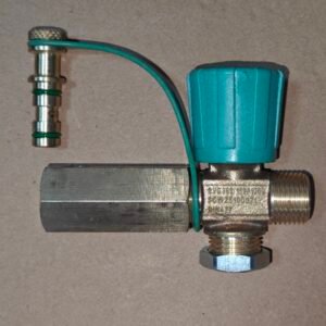 CNG Vehicle Filling Valve Argentina & Peru Compatible Inlet Sizes | Brass 58 Standard | Viton O-Ring | MOQ 100 Sets